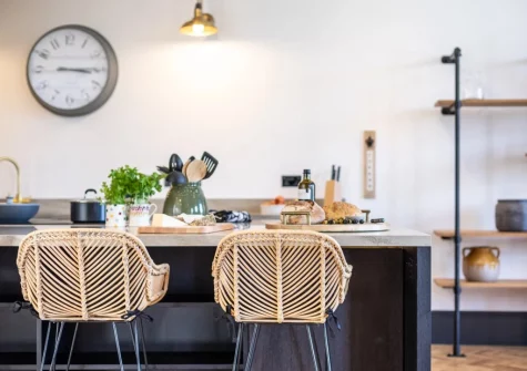 The kitchen at Quay Loft, Bideford