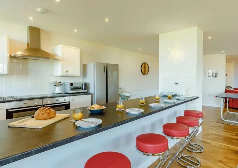 The kitchen at Quay West, Lee
