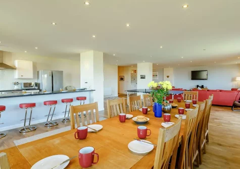 The dining area at Quay West, Lee