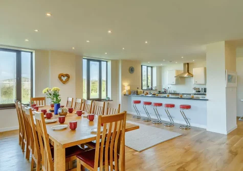 The dining area at Quay West, Lee