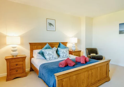 Bedroom #1 at Quay West, Lee
