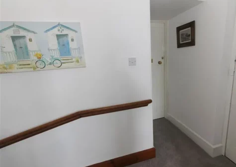 Quayside Apartment is a duplex apartment arranged over the second and third floors