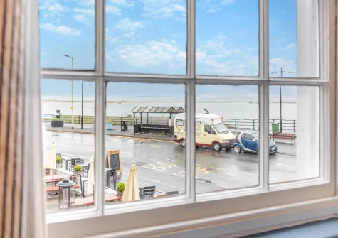 The view from the living room at Quayside Corner, Appledore