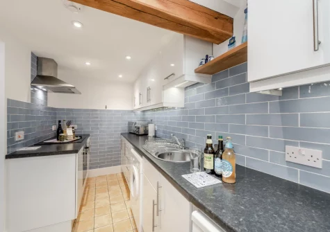 The kitchen at Quayside Corner, Appledore