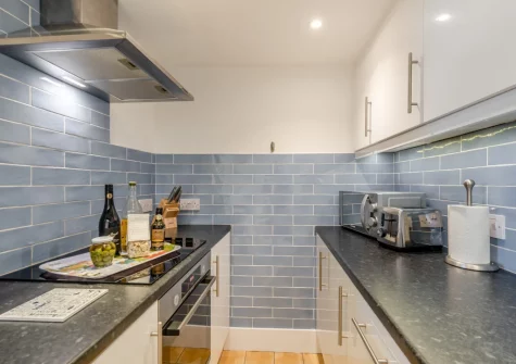 The kitchen at Quayside Corner, Appledore