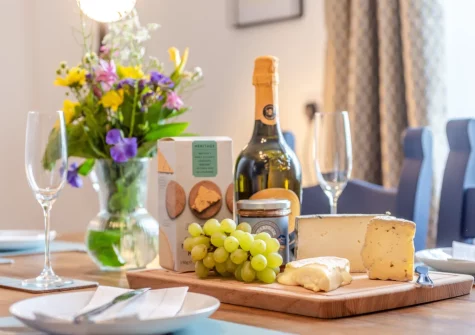 The dining room at Quayside Corner, Appledore