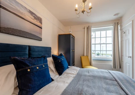 Bedroom #2 at Quayside Corner, Appledore