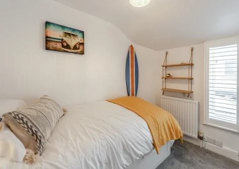 Bedroom #3 at Quayside Corner, Appledore