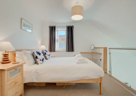Bedroom #1 at Quayside, Porthleven