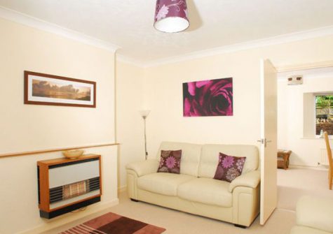 The living area @ Quayside View, Brixham