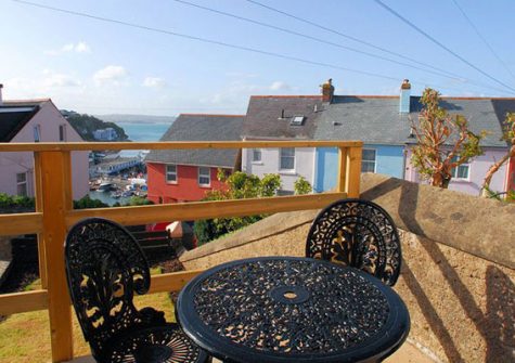 The front patio @ Quayside View, Brixham