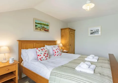 Bedroom #1 at Queens Retreat, Westward Ho!
