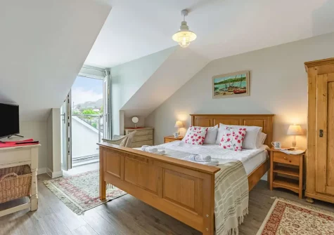 Bedroom #1 at Queens Retreat, Westward Ho!