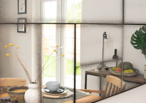 The dining area at Radfords Cottage, Egloshayle