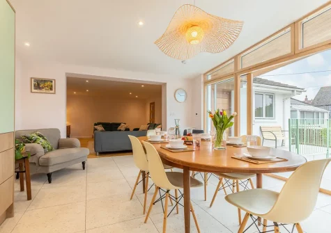 The dining area at Randalls, Braunton