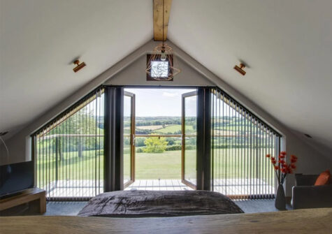 Bedroom #1 at Rattery Lodge, Rattery
