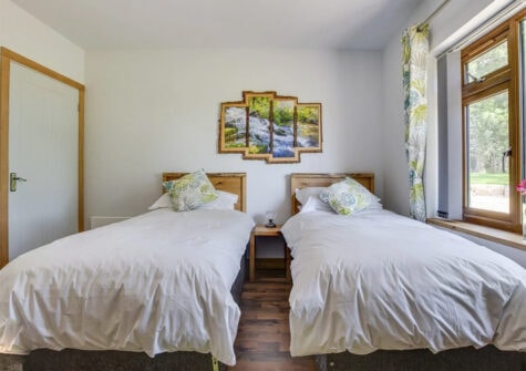 Bedroom #2 at Rattery Lodge, Rattery