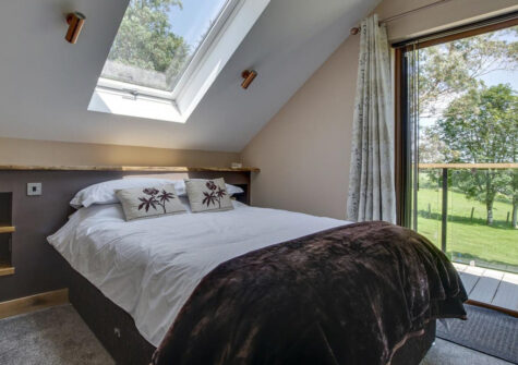 Bedroom #3 at Rattery Lodge, Rattery