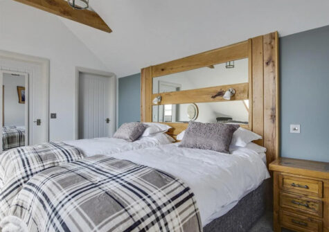 Bedroom #4 at Rattery Lodge, Rattery