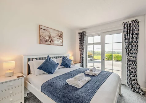 Bedroom #1 at Redland House, Instow