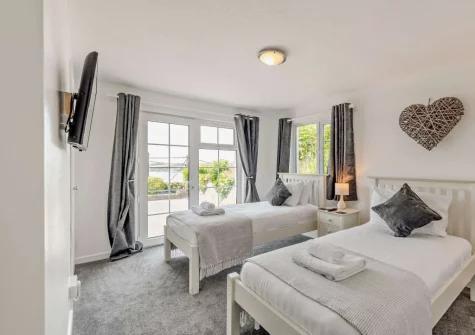 Bedroom #2 at Redland House, Instow