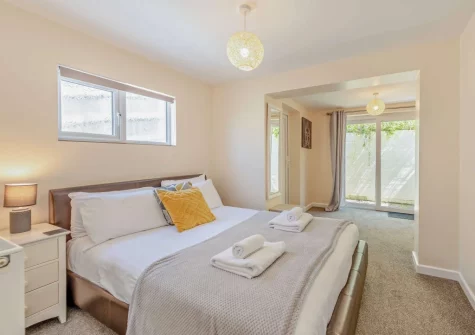 Bedroom #4 at Redland House, Instow