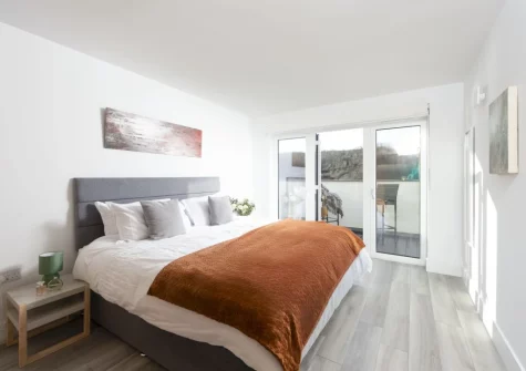 Bedroom #2 at Redshank, Looe