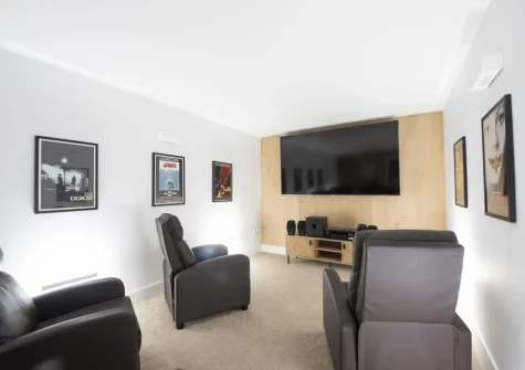 The cinama room at Redshank, Looe