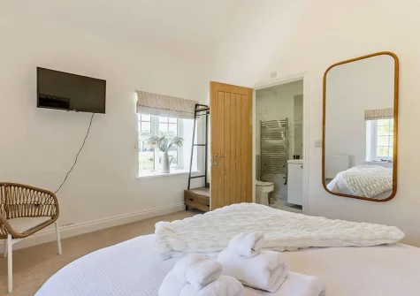 Bedroom #1 at Ridd Cottage, Weare Giffard