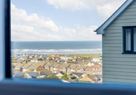 The view from bedroom #1 at Ridge View Apartment, Westward Ho!