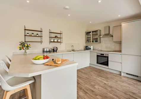 The kitchen at Ridgeway, Westward Ho!