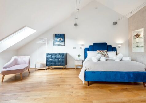 Bedroom #1 at Riding Through The Clouds, Wherrytown