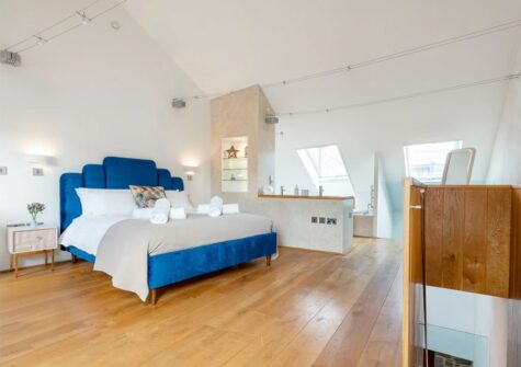 Bedroom #1 at Riding Through The Clouds, Wherrytown
