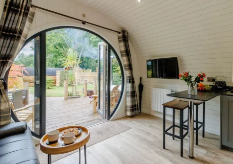 The living area at River Avon Retreat, Avonwick