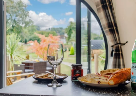 The kitchen at River Avon Retreat, Avonwick