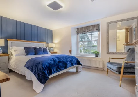 Bedroom #1 at River Watch, Fowey