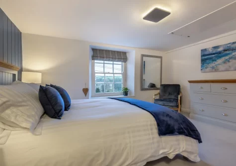 Bedroom #1 at River Watch, Fowey