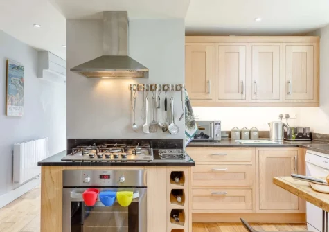 The kitchen at Rivers Brink, Boscastle