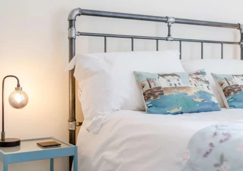 Bedroom #1 at Rivers Brink, Boscastle