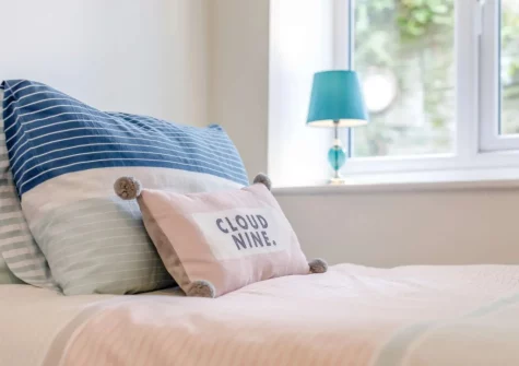 Bedroom #2 at Rivers Brink, Boscastle