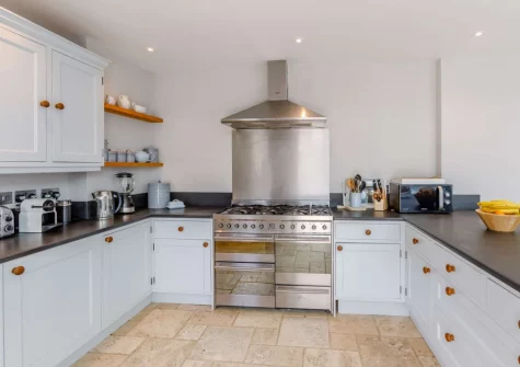 The kitchen at Rivers Meet, Instow