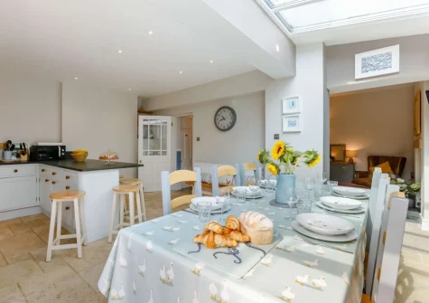 The dining area at Rivers Meet, Instow