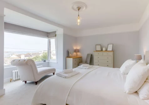 Bedroom #1 at Rivers Meet, Instow