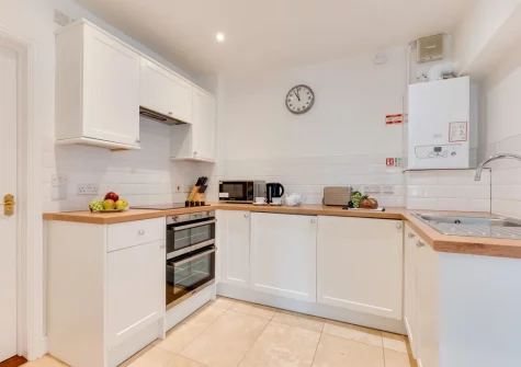 The kitchen at Rivers Reach, Fowey