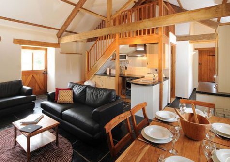 Lounge @ Riverside Cottage, Park Mill Farm