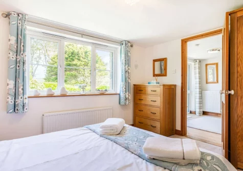 The bedroom at Riverside, Marazion