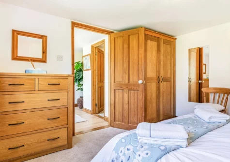 The bedroom at Riverside, Marazion