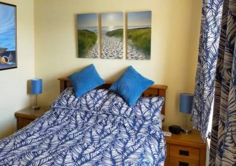 Bedroom #1 at Riverside Mews, Bideford
