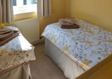 Bedroom #2 at Riverside Mews, Bideford