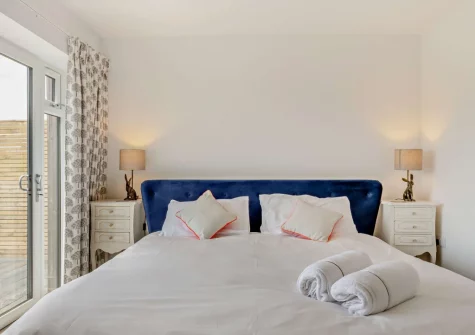 Bedroom #2 at Riverview Farmhouse, Paynter's Cross